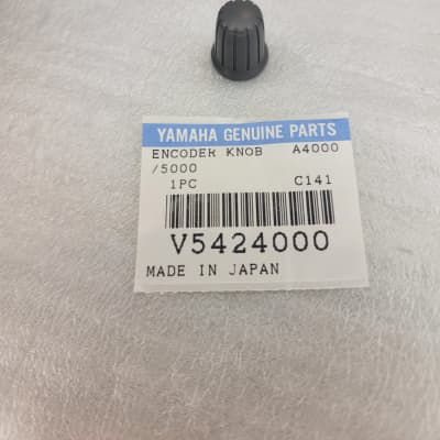 1 NEW OEM Yamaha A4000 v5424000 knob gray fits a5000 motif rs7000 rmx1 but those are black I HAVE 4 TOTAL IF NEEDED