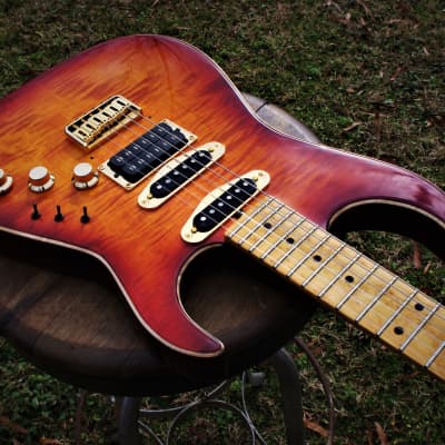 Carruthers Super Strat. Custom Stratocaster 1985. One of a kind. Hand-built by John Carruthers SOCAL image 9