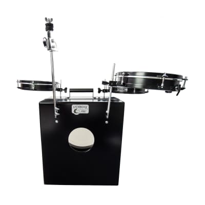 Toca Kickboxx Pro Suitcase Travel Drum Set, Black (Gear Hero Exclusive) image 2