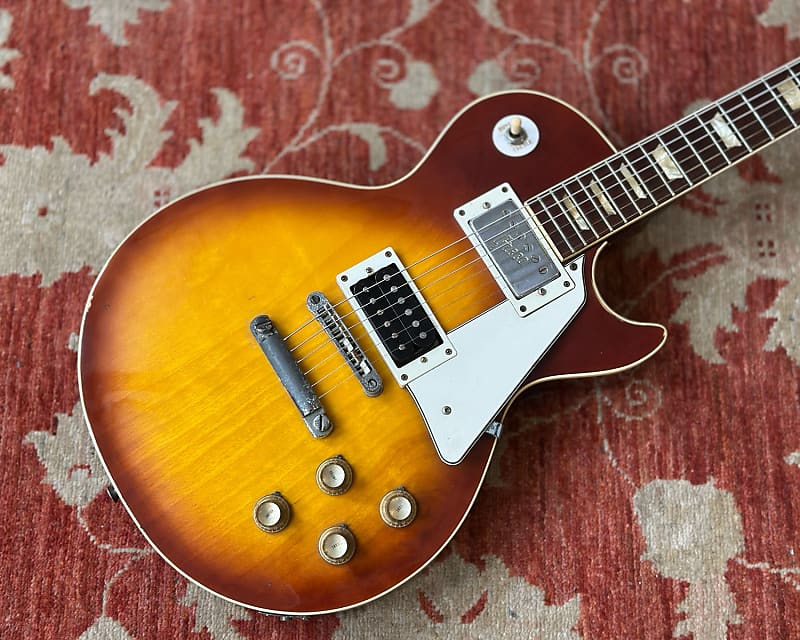 ギター Greco | EG-420B Les Paul Custom Greco EG-420 Sunburst 1970s – Chicago Music Exchange