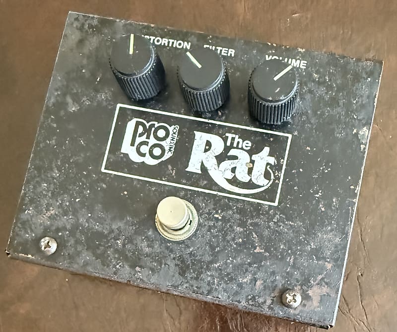 ギター Vintage Proco The Rat Large Box ProCo Big Box RAT V2 1981 - 1983 | Reverb