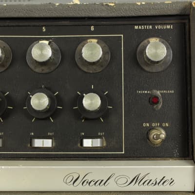 Vintage Shure Vocal Master VA 300-C Control Console PA Head Mic Mixer PROJECT! image 4