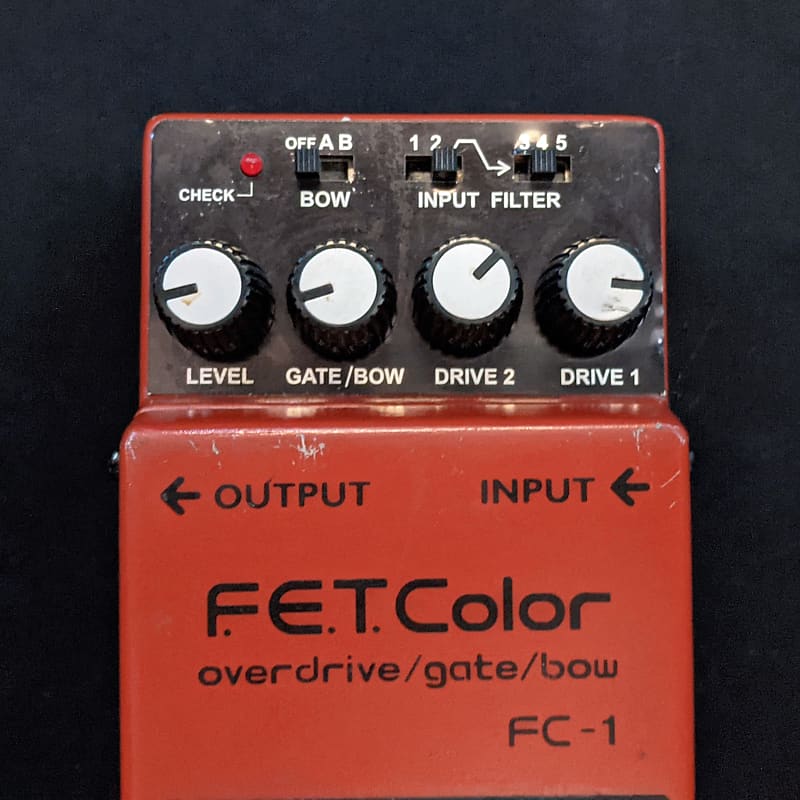 GAMMA FC-1 F.E.T. Color: Overdrive/Distortion/Gate/Bow