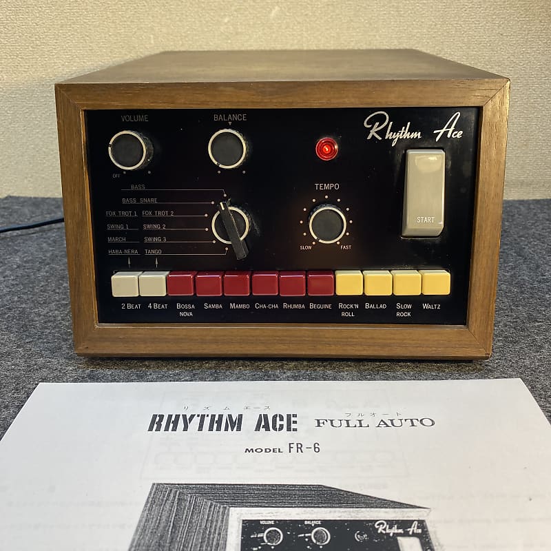 Ace Tone FR-6 Rhythm Ace 1960s | Reverb