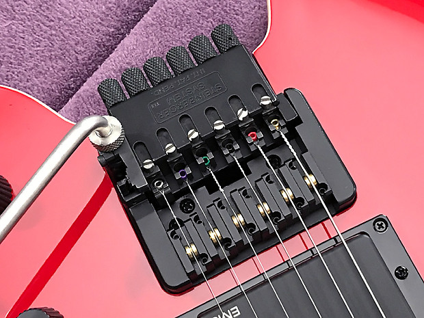 Original USA Red Steinberger GM4T TransTrem Guitar
