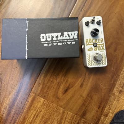 Reverb.com listing, price, conditions, and images for outlaw-effects-rocker-box-tremolo