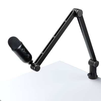 IXTECH Microphone Boom Arm Mic Arm for Blue Yeti Shure Sm7b Hyperx QuadCast  Rode At2020 and Fifine Mic Stand for Gaming Podcasting and Streaming