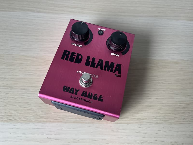 Way Huge WHE203 Red Llama MKII Overdrive Effects Pedal Free