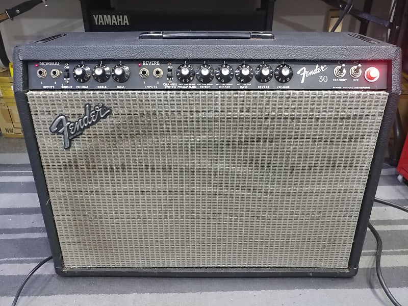 1980 Fender 30 Combo Guitar Amp 80's 80 Vintage Original | Reverb