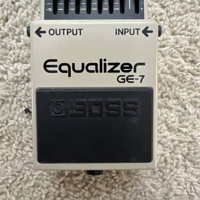 Boss GE-7 Equalizer | Reverb