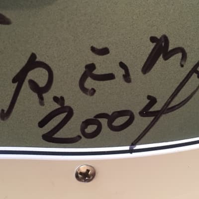 R.E.M. Signed Autographed Fender Standard Stratocaster Electric Guitar image 14