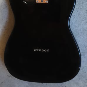 2007 Squier Telecaster Custom HH Black by Fender Electric Guitar image 2