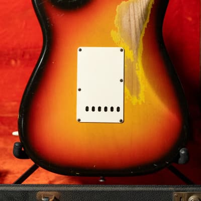 1965 Fender Stratocaster Sunburst Finish w/OHSC image 8