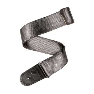 D'Addario Premium Woven Strap, Silver image 1