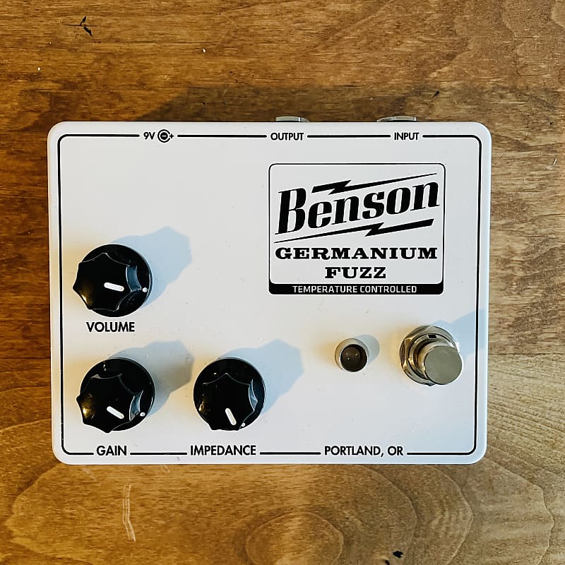 Benson Amps Germanium Fuzz  2021 - Present - Snow White image 1