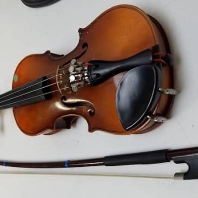 Suzuki Etude Knilling 220 size 1/16 violin, Japan, Very Good Condition, w Case & Bow image 20