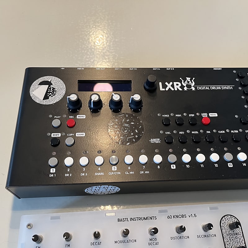 Sonic Potions LXR (V1) with Bastl 60 Knobs controller