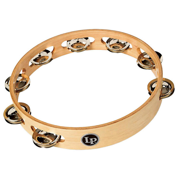 Latin Percussion LP381S 10 in. Single Row Accent Tambourines Reverb