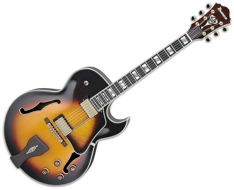 Ibanez LGB30 George Benson Signature Model - Vintage Yellow Sunburst - Used