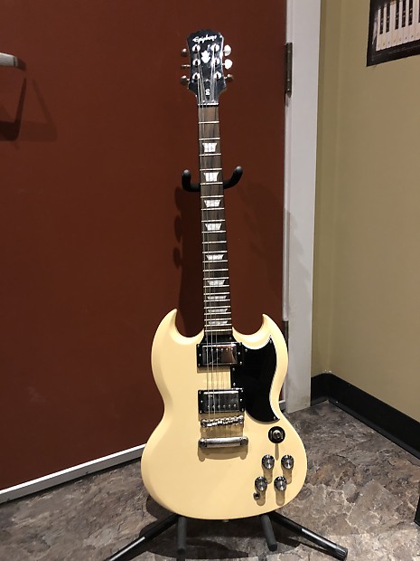 Epiphone SG Custom Shop Limited Edition Cream | Reverb