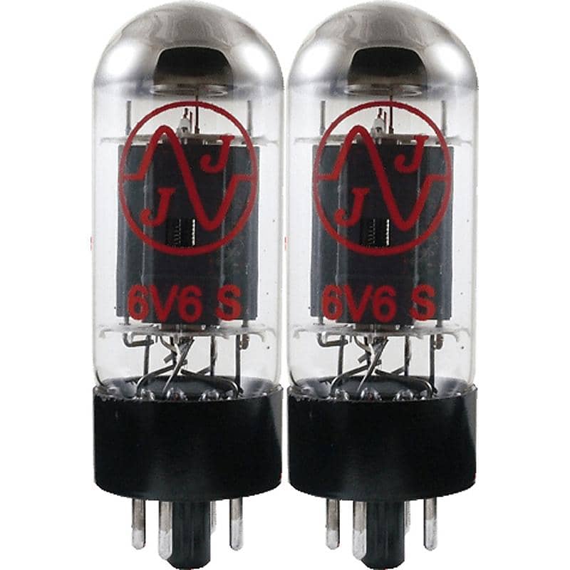 JJ Electronic 6V6S Power Tube Apex Matched Pair | Reverb