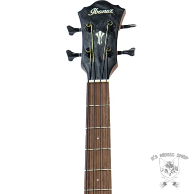 Ibanez AEGB24E Acoustic/Electric Bass - Black image 5