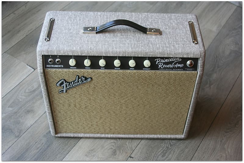 Fender 65 princeton reverb sales fawn fsr celestion greenback