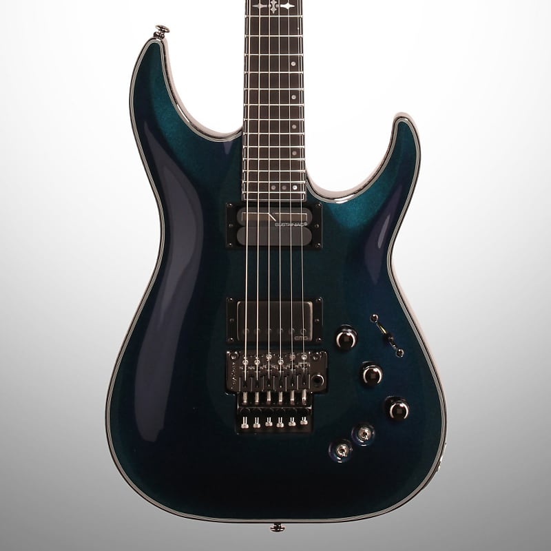 Schecter Hellraiser Hybrid C-1FRS Electric Guitar, Ultra Violet image 1