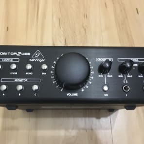 behringer MONITOR2USB オーディオインターフェイス、モニコン Behringer MONITOR2USB Monitoring Controller | Guitar Center