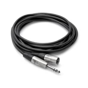 Hosa HSX-030 REAN 1/4" TRS to XLR3M Pro Balanced Interconnect Cable - 30'