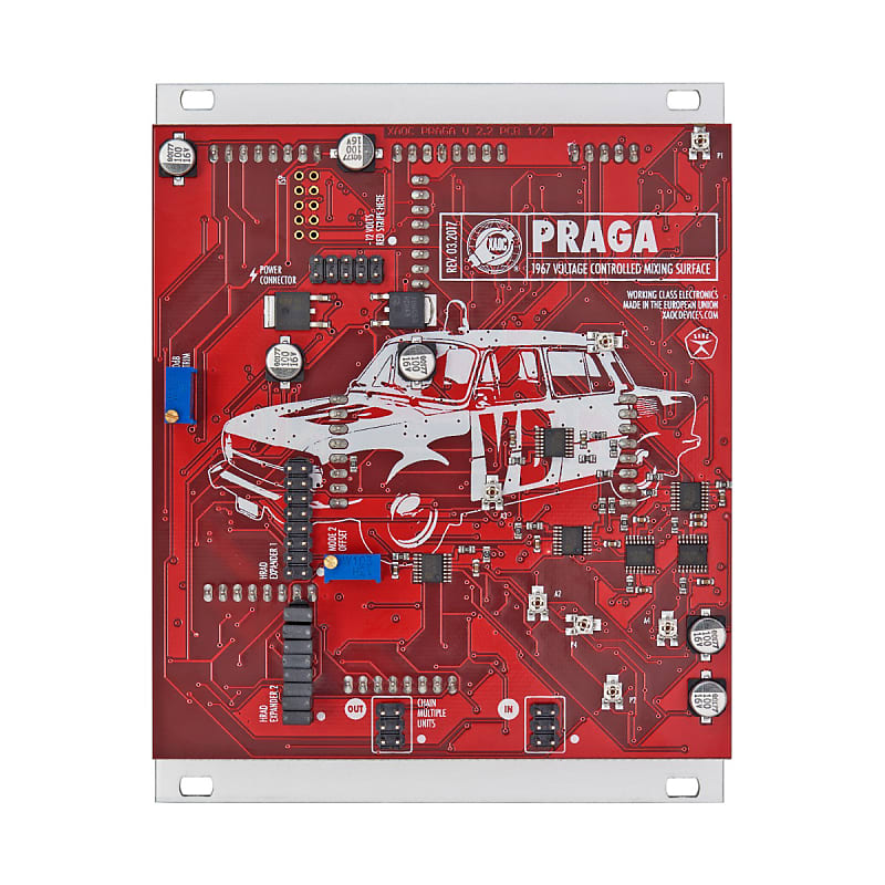 XAOC Devices Praga Eurorack Mixer Module | Reverb