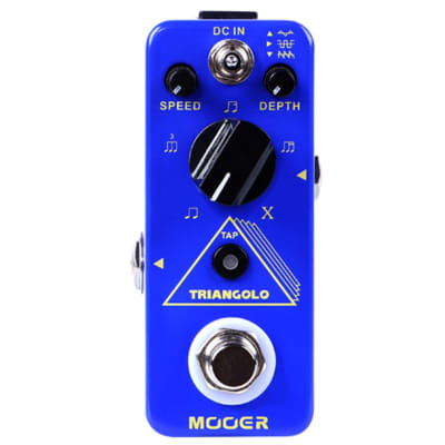 Mooer Triangolo Digital Tremolo with Tap Tempo Micro Guitar Effects Pedal 2018 for sale