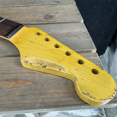 Real Life Relics Custom Class Nitro Maple/RW Strat®  Stratocaster® Neck C Profile RLR-CC # 2 MADE IN USA image 2