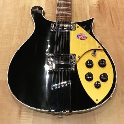 Rickenbacker 660/12 12-String Electric Guitar 2019 JetGlo image 6