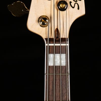 Squier 40th Anniversary Precision Bass Gold Edition Black (735) image 5