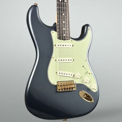 Fender Custom Shop 1957 NOS Stratocaster 2017 - Charcoal Frost Metallic with Gold Hardware image 2