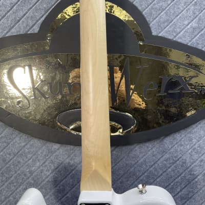 Harley Benton TE-30 BE White SkunkWerx In USA FretWerx Fret Polish and Setup image 13