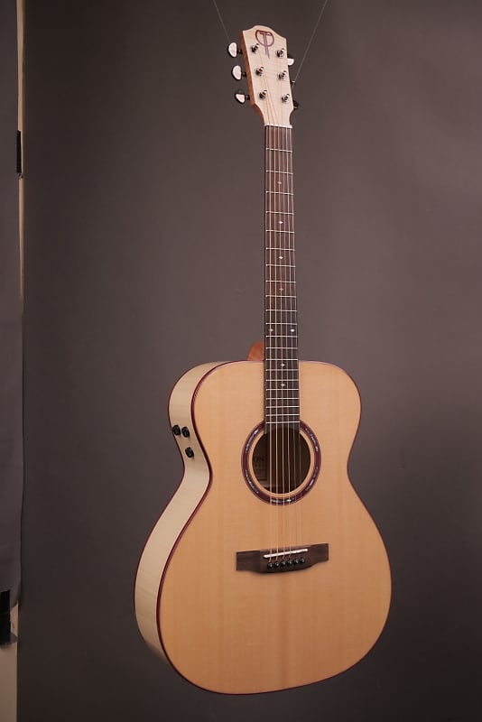 Teton STG130FMEPH Grand Concert Body Solid Spruce Top 6-String Acoustic-Electric Guitar image 1