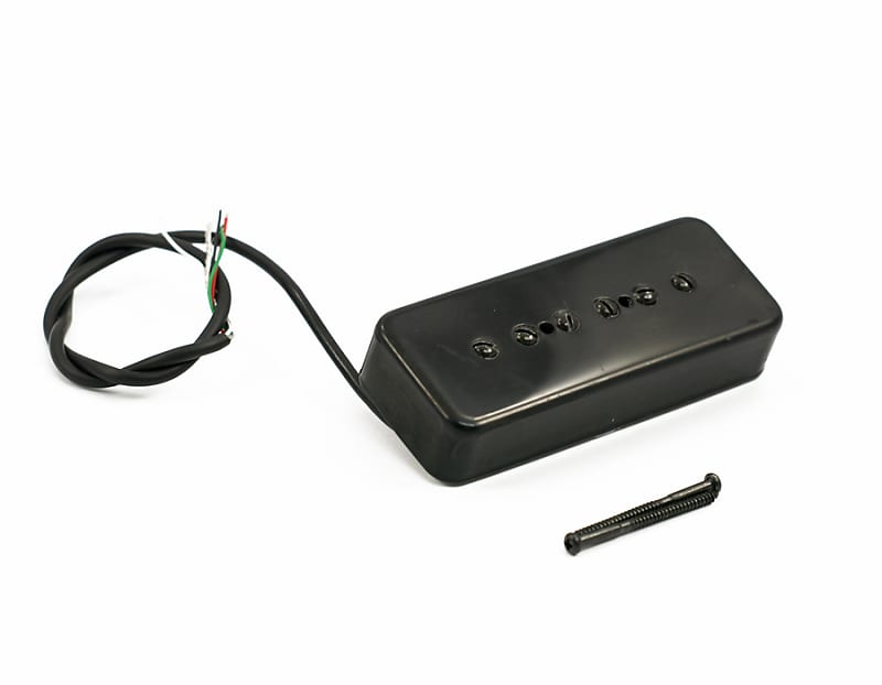 Immagine Kent Armstrong Stealth 90 Noiseless P90 pickup Black metal cover HP90BMB - 1