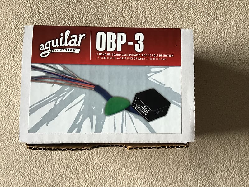 Aguilar OBP3 preamp 90’s Reverb