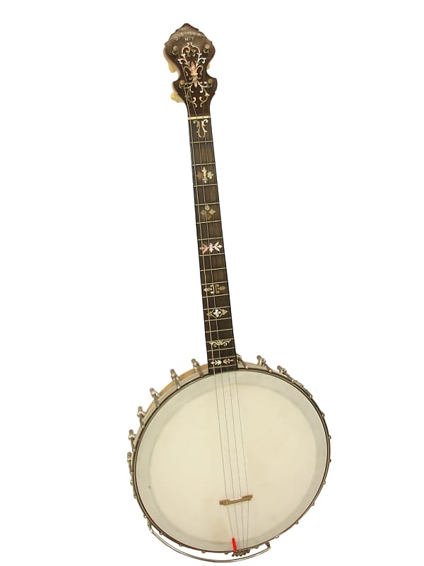 Vintage Orpheum by Lange No. 1 Tenor 4-String Open-Back Banjo AS IS image 1
