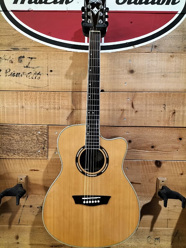 Washburn AG20CE Folk Guitar Reverb