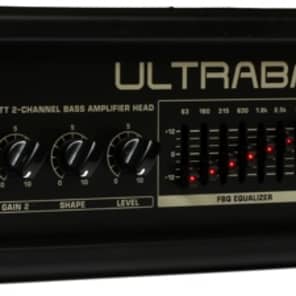 Behringer UltraBass BXD3000H 300-watt 2-channel Bass Head image 4