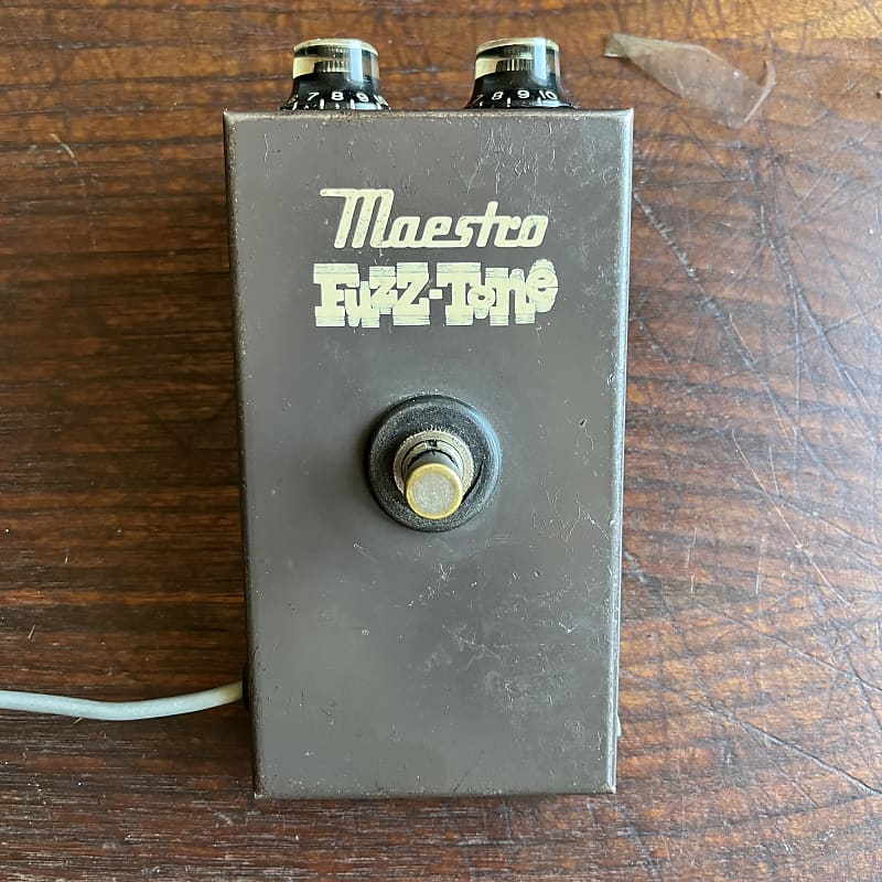 ALBIT OverDrive Fuzz ギター　fz-1a Used Maestro FZ-1A FUZZ-TONE Vintage Distortion/Overdrive Pedal