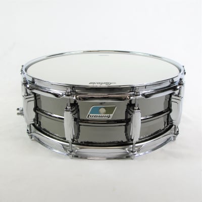 Ludwig LB416K New B-Stock 5 X 14 10-Lug Hammered Black Beauty Snare Drum image 2