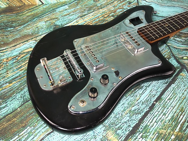Vintage 1960s GUYATONE Roller Guitar Bridge Teisco Japan MIJ