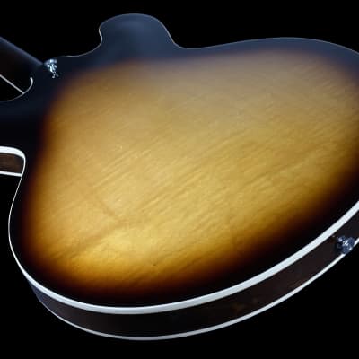 2023 Gibson ES-335 Dot Semi-Hollow Gloss - Vintage Burst image 4