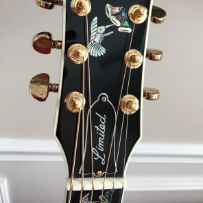 Gibson Hummingbird Custom Quilt 2016 Viper Blue image 3