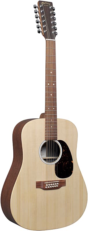 Martin D-X2E 12-String Sitka Spruce/Mahogany Dreadnought Acoustic-Electric w/Padded Gig Bag image 1
