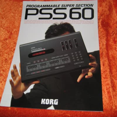 Korg PSS60 SuperSection from 1988